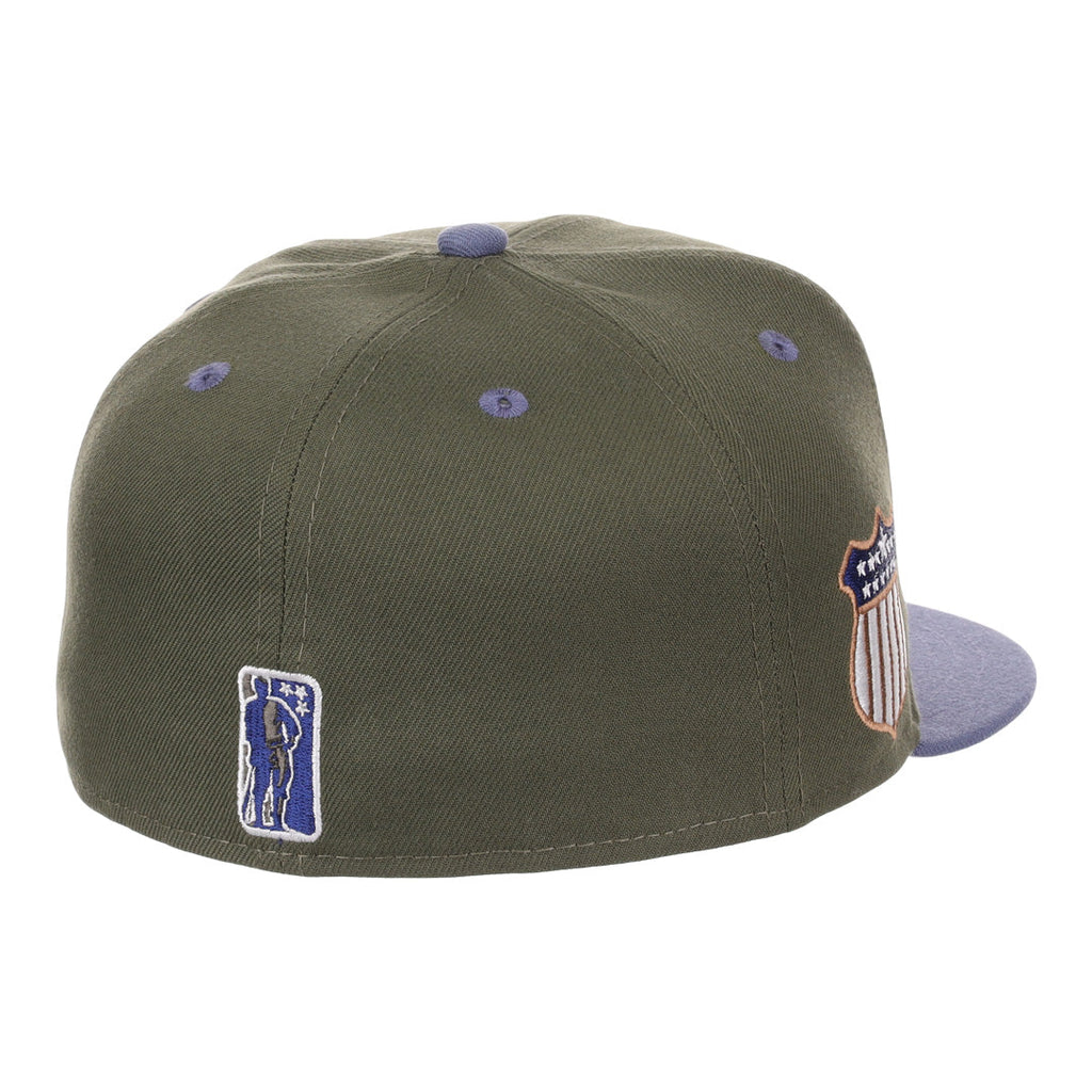 Ebbets Homestead Grays NLB Mossy Slate Fitted Hat