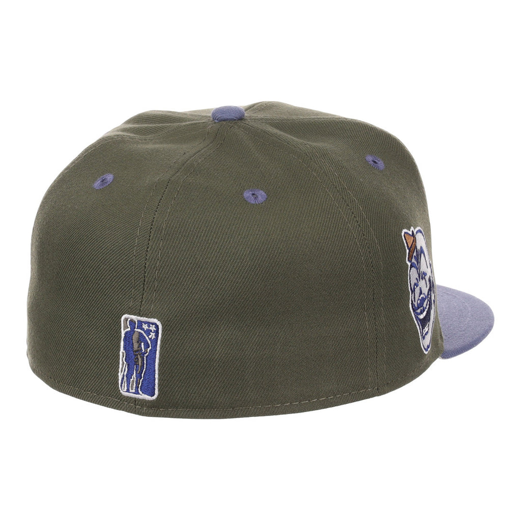 Ebbets Indianapolis Clowns NLB Mossy Slate Fitted Hat