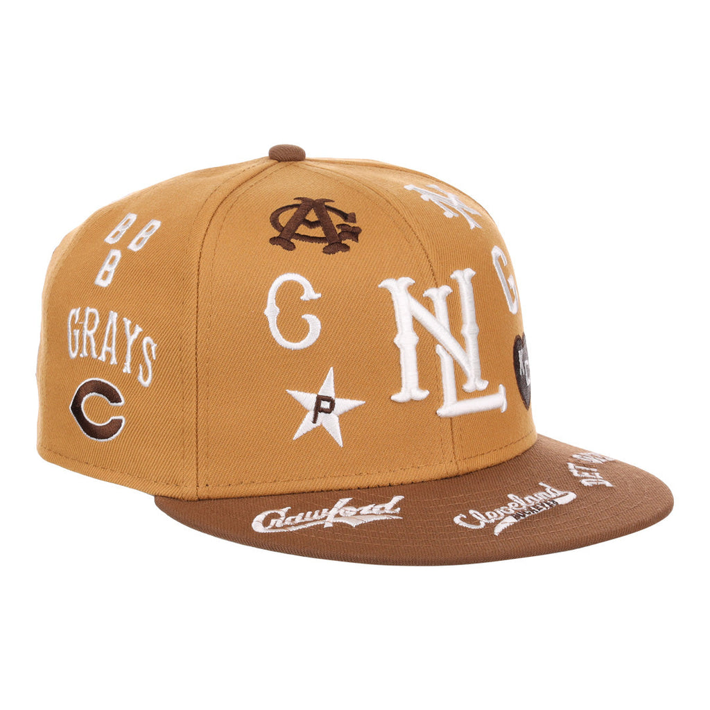 Ebbets Negro League Baseball NLB Sandbag Fitted Hat