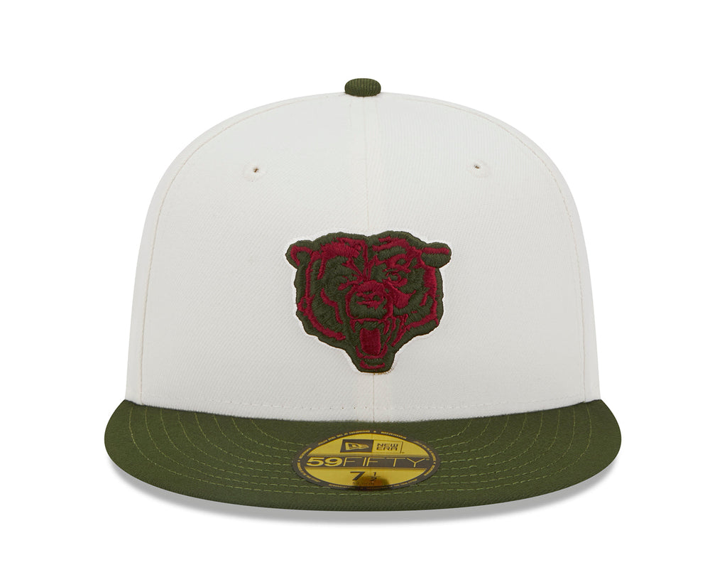 Lids HD x New Era Chicago Bears NFL Olive Branch 2022 59FIFTY Fitted Cap