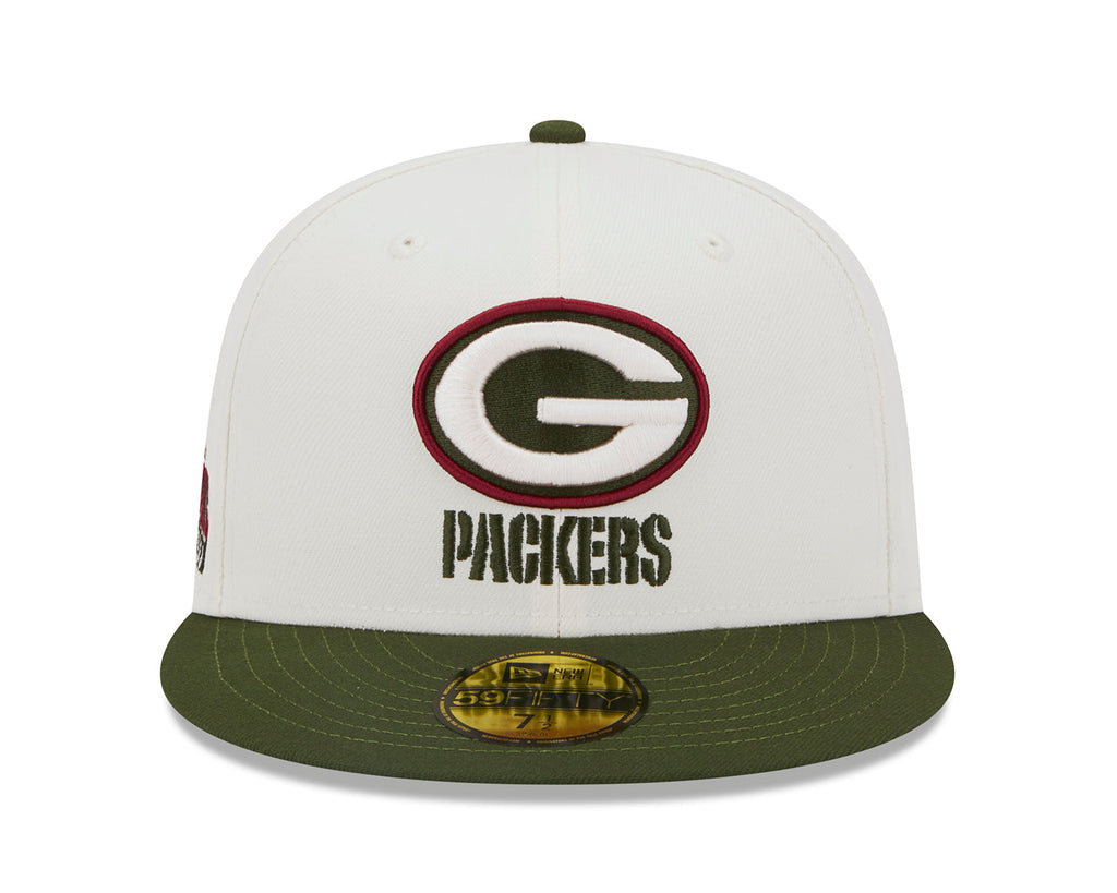 Lids HD x New Era Green Bay Packers NFL Olive Branch 2022 59FIFTY Fitted Cap