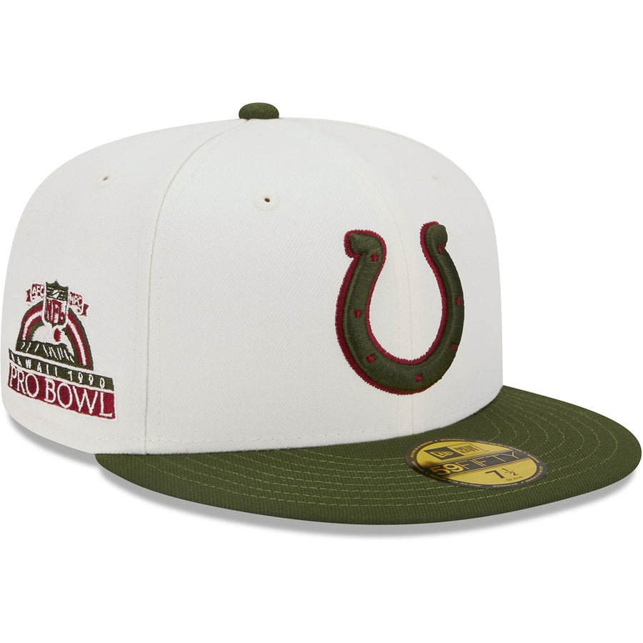 Lids HD x New Era Indianapolis Colts NFL Olive Branch 2022 59FIFTY Fitted Cap