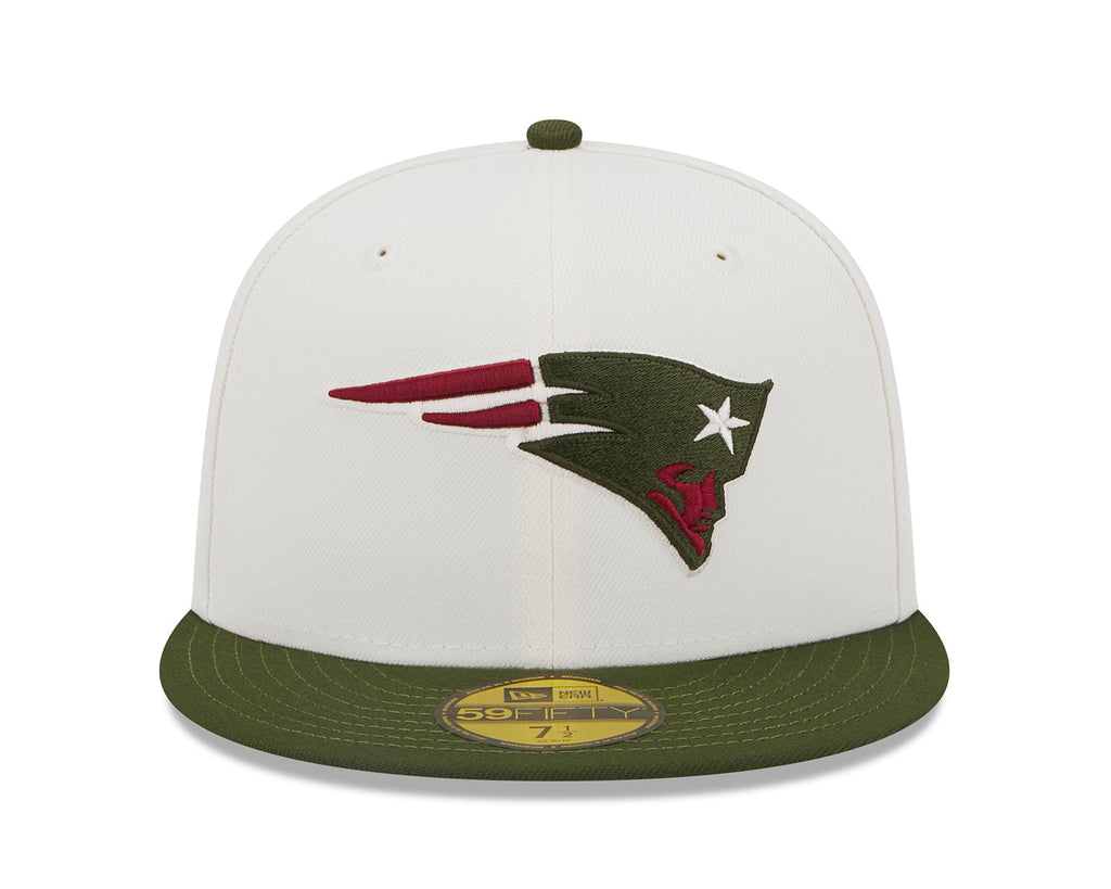 Lids HD x New Era New England Patriots NFL Olive Branch 2022 59FIFTY Fitted Cap