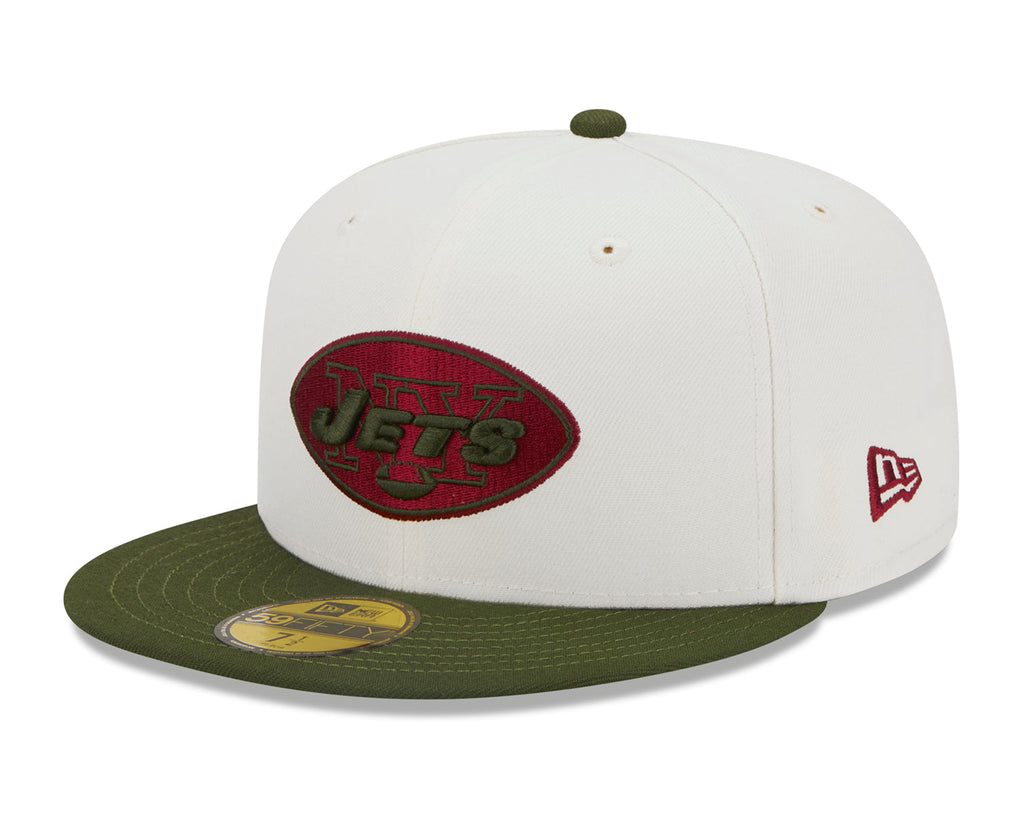 Lids HD x New Era New York Jets NFL Olive Branch 2022 59FIFTY Fitted Cap