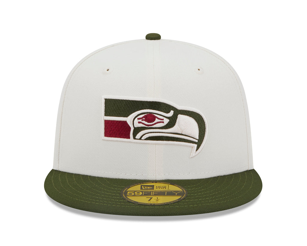 Lids HD x New Era Seattle Seahawks NFL Olive Branch 2022 59FIFTY Fitted Cap