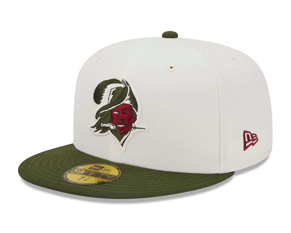 Lids HD x New Era Tampa Bay Buccaneers NFL Olive Branch 2022 59FIFTY Fitted Cap