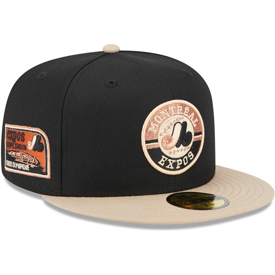 Expos Rust Hat Lids HD x New Era Montreal Expos Rust Belt 2.0 59FIFTY Fitted Cap