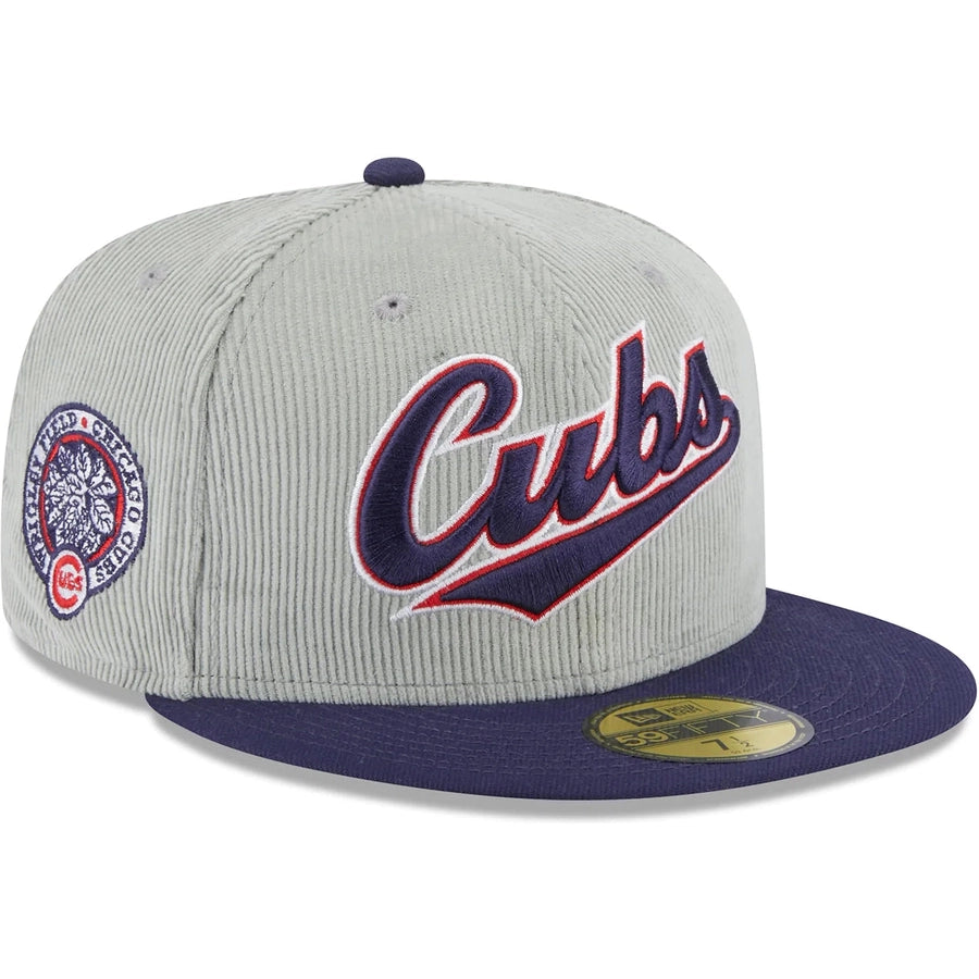 New Era x Lids HD Chicago Cubs Cord Script 2023 59FIFTY Fitted Cap