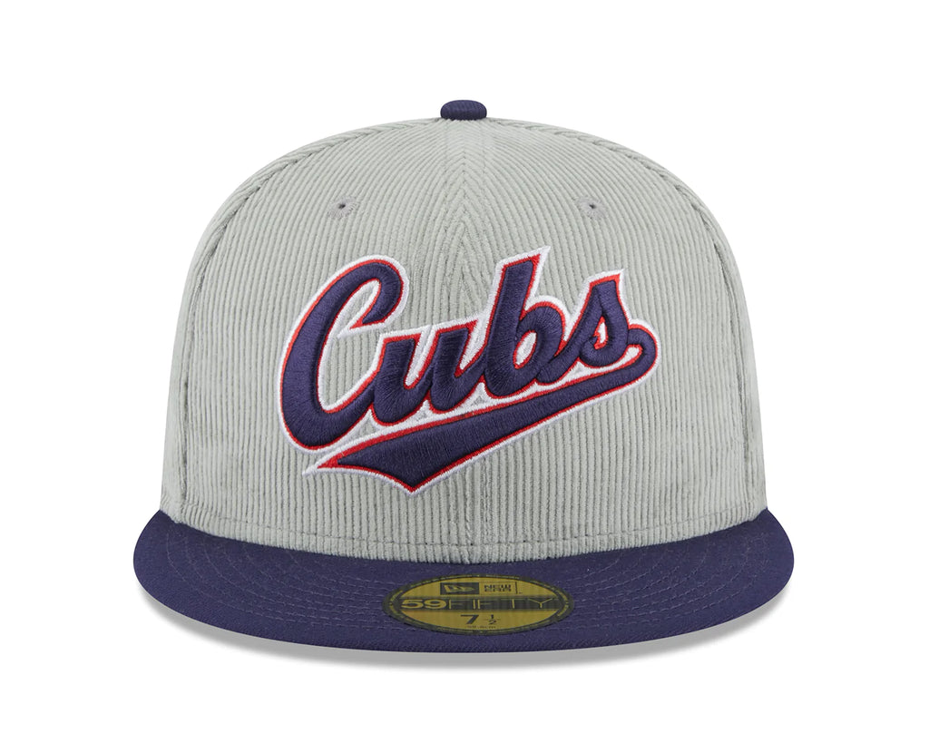 New Era x Lids HD Chicago Cubs Cord Script 2023 59FIFTY Fitted Cap