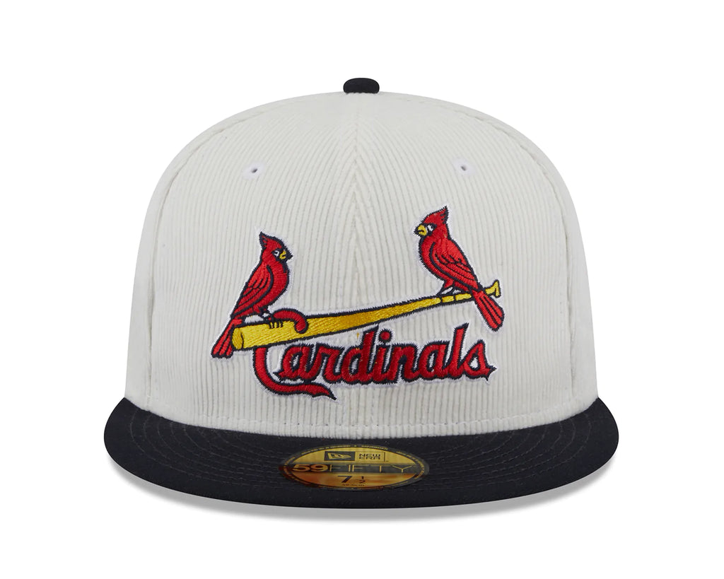 New Era x Lids HD St. Louis Cardinals Cord Script 2023 59FIFTY Fitted Cap