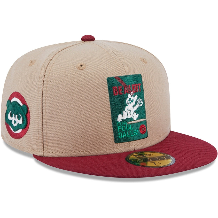 Lids HD x New Era Chicago Cubs Season's Greetings 59FIFTY Fitted Cap