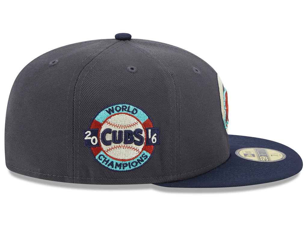 New Era x Lids HD Chicago Cubs 2023 Sea Fog 59FIFTY Fitted Cap