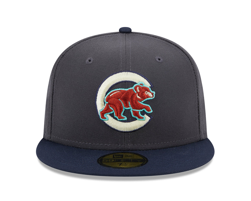 New Era x Lids HD Chicago Cubs 2023 Sea Fog 59FIFTY Fitted Cap