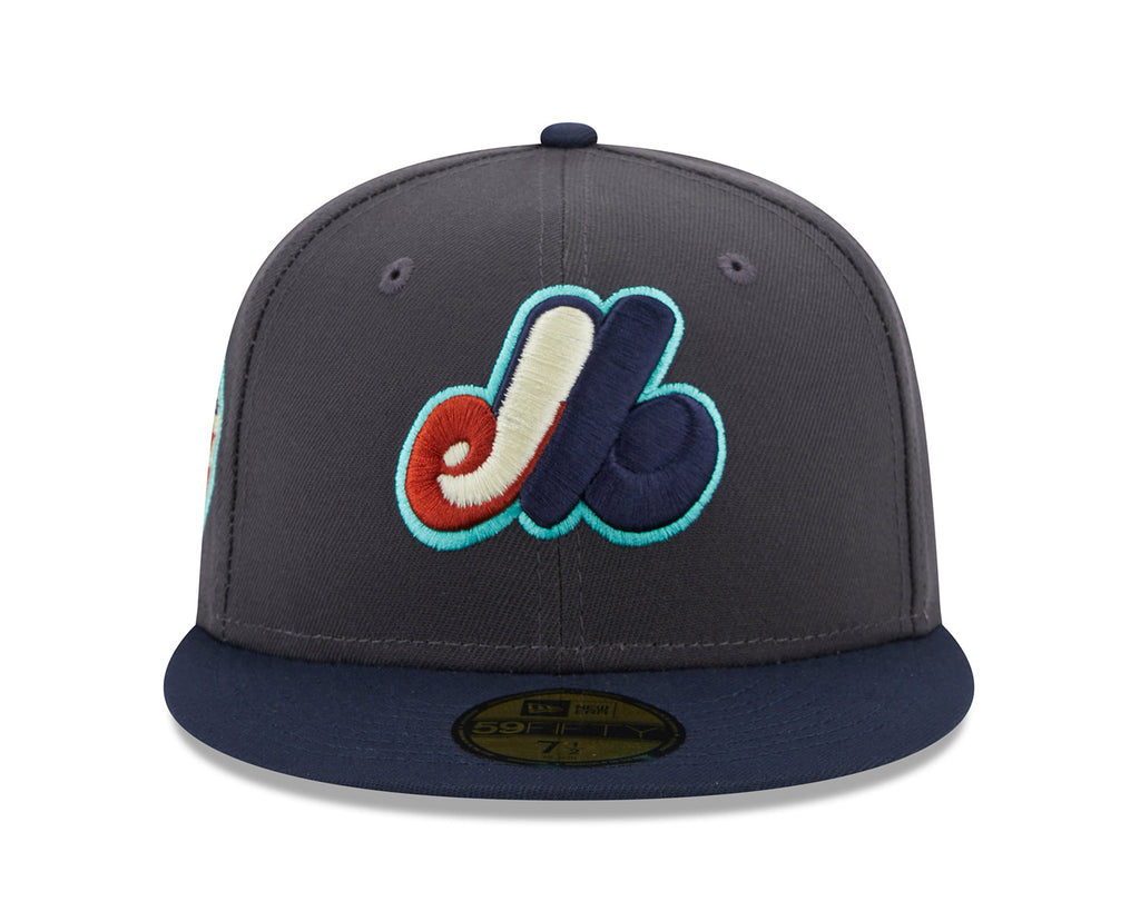 New Era x Lids HD Montreal Expos 2023 Sea Fog 59FIFTY Fitted Cap