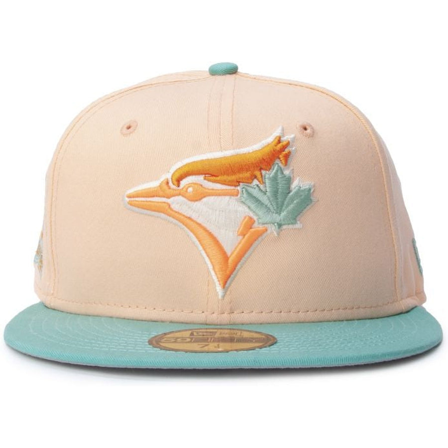 New Era Toronto Blue Jays Peach/Mint 40 Seasons 2023 59FIFTY Fitted Hat