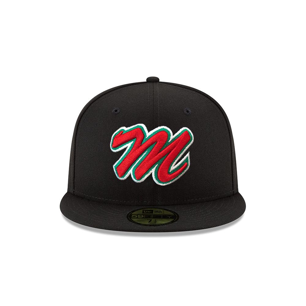 New Era México "M" Script Black/Red/Green 59FIFTY Fitted hat