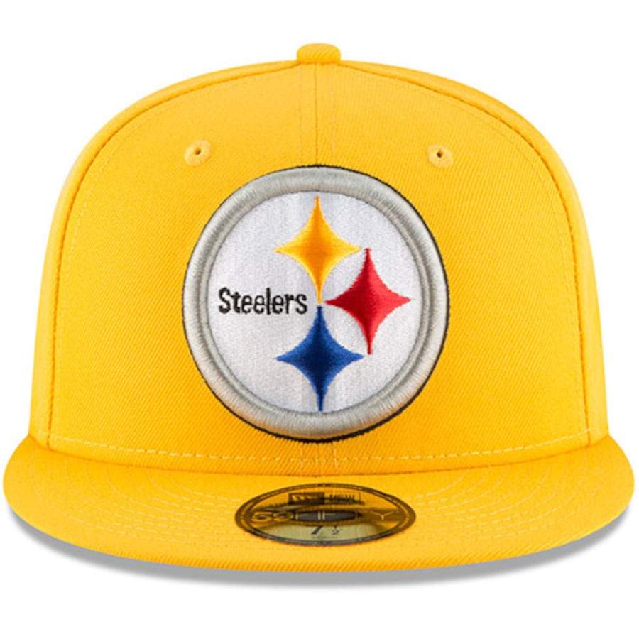 New Era Pittsburgh Steelers Omaha (Yellow) 59Fifty Fitted Hat