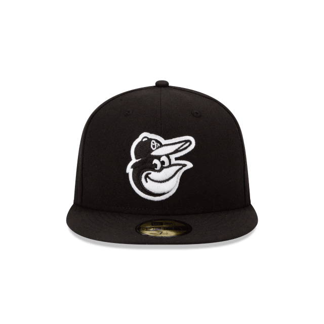 New Era Baltimore Orioles Black & White 59Fifty Fitted Hat