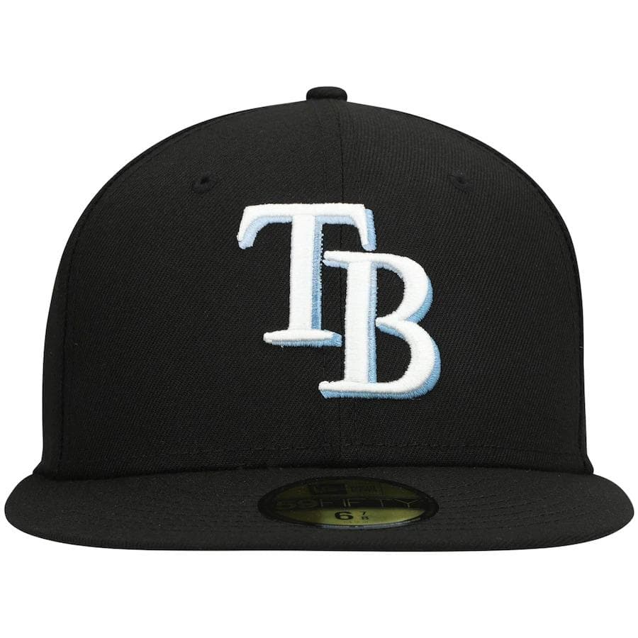 New Era Tampa Bay Rays Black Color Dupe 59FIFTY Fitted Hat