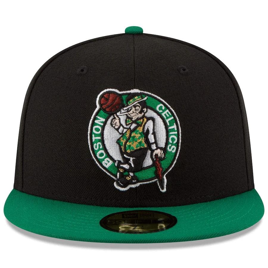 New Era Boston Celtics 2Tone Black/Green 59FIFTY Fitted Hat