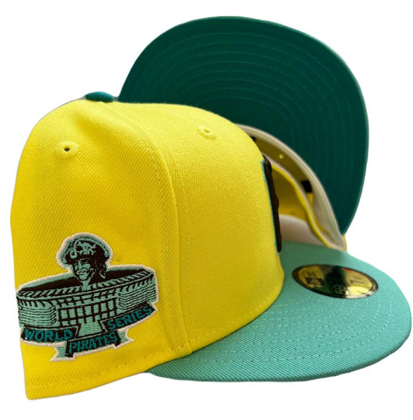 New Era Pittsburgh Pirates 'Strain Pack Pineapple Express' 1971 World Series 59FIFTY Fitted Hat