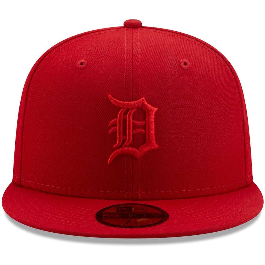 New Era Detroit Tigers Scarlet Red Color Pack 59FIFTY Fitted Hat