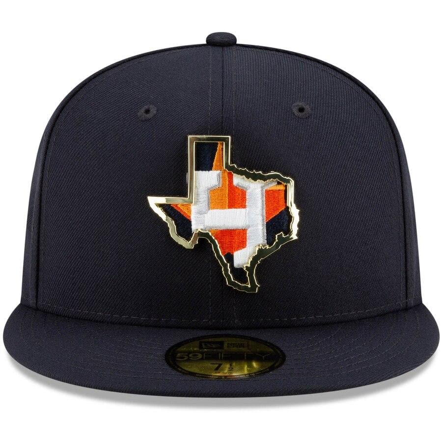New Era Houston Astros Metal and Thread State 59FIFTY Fitted Hat