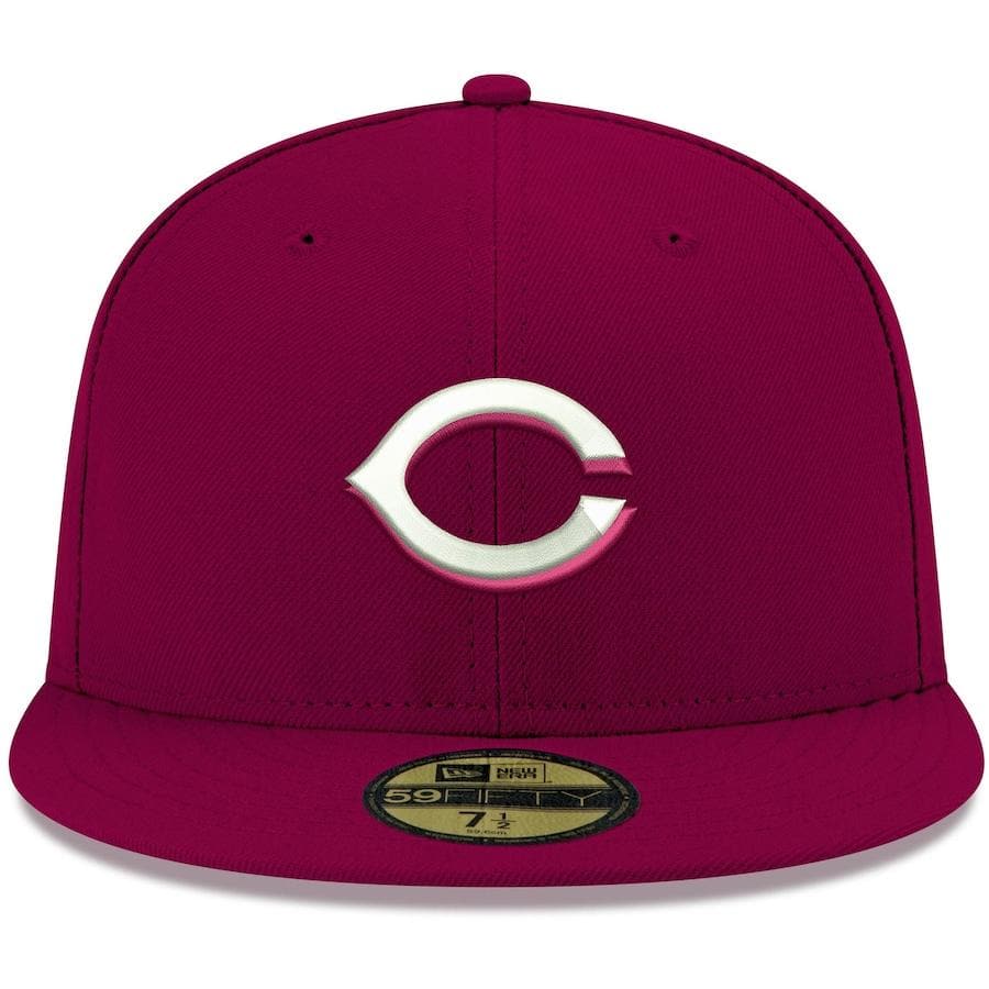 New Era Cincinnati Reds Cardinal Logo 59FIFTY Fitted Hat