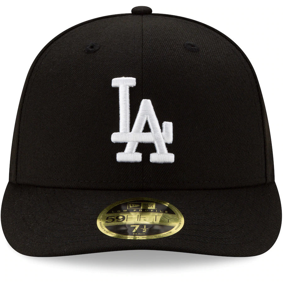 La dodgers low profile hat black Clearance