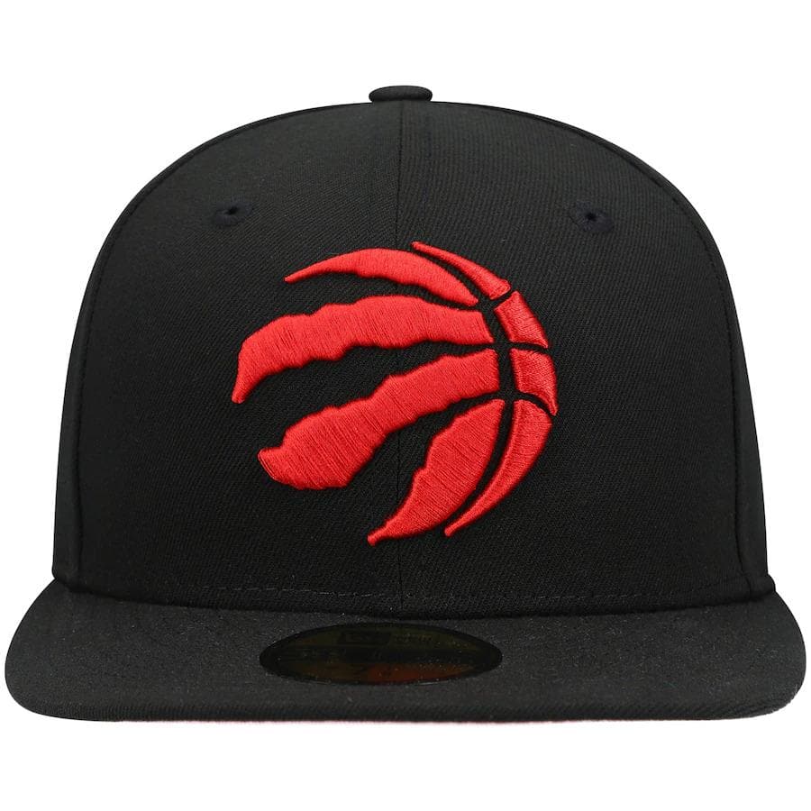 New Era Toronto Raptors Pink Bottom 59FIFTY Fitted Hat
