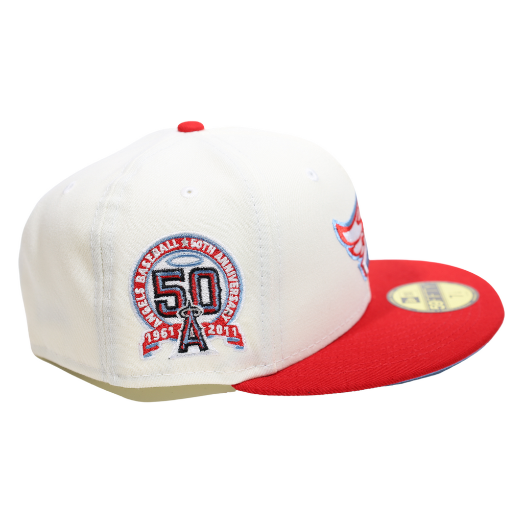New Era Los Angeles Angels 50Th Anniversary 59FIFTY Fitted Hat new-era-los-angeles-angels-50th-anniversary-59fifty-fitted-hat