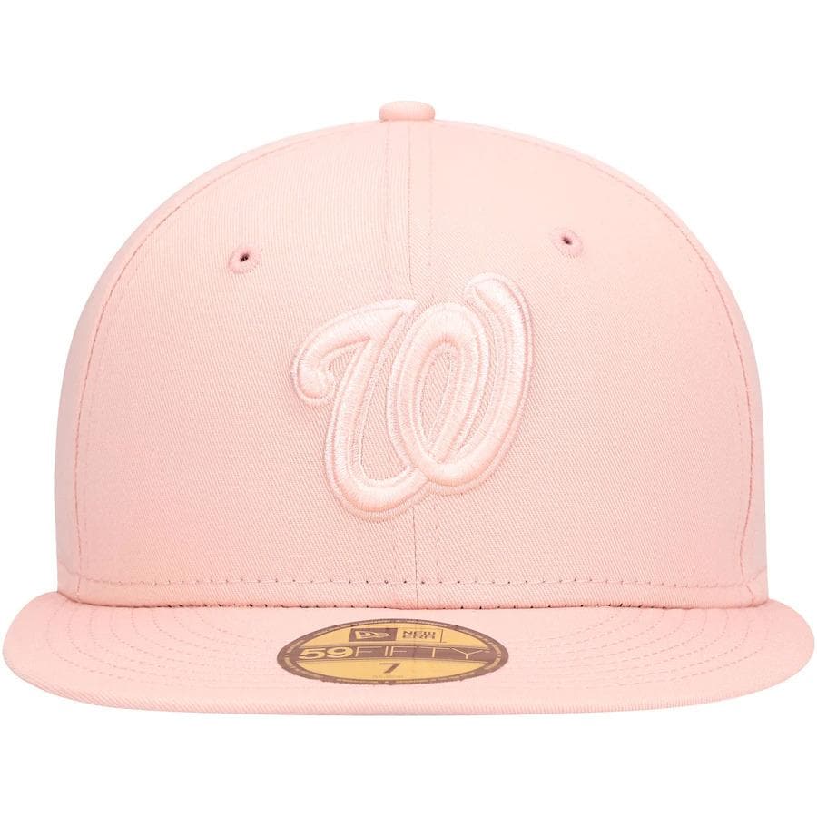 New Era Washington Nationals Pink Tonal Blush Sky 59FIFTY Fitted Hat