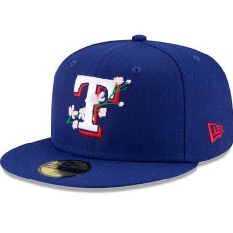 New Era Texas Rangers Side Patch Bloom 59FIFTY Fitted Hat