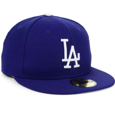 New Era Blue Los Angeles Dodgers First World Series Patch 59FIFTY Fitted Hat