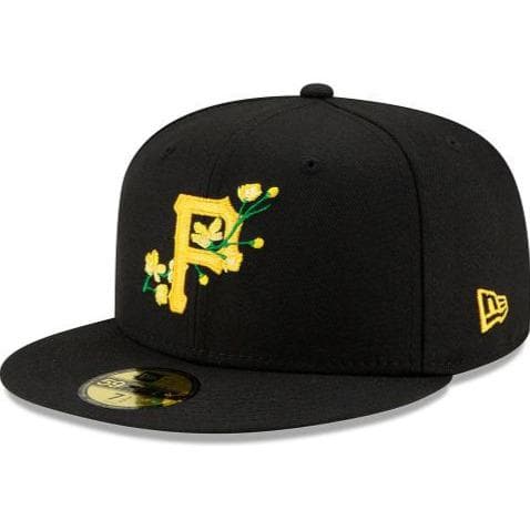 New Era Pittsburgh Pirates Side Patch Bloom 59FIFTY Fitted Hat