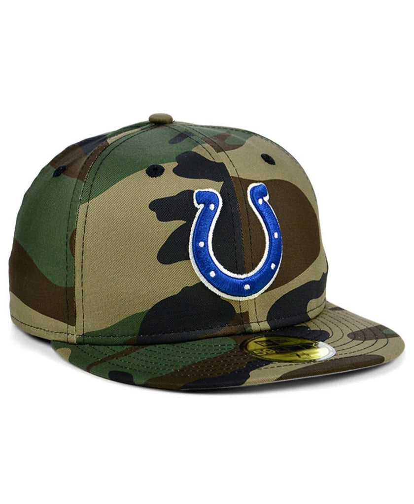 New Era Indianapolis Colts Camo Woodland 59Fifty Fitted Hat