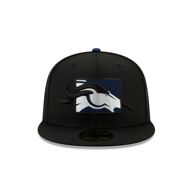 New Era Denver Broncos State Logo Reflect Fitted Hat
