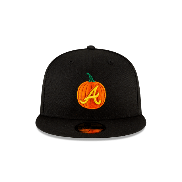 New Era Atlanta Braves Carved Pumpkins 59Fifty Fitted Hat