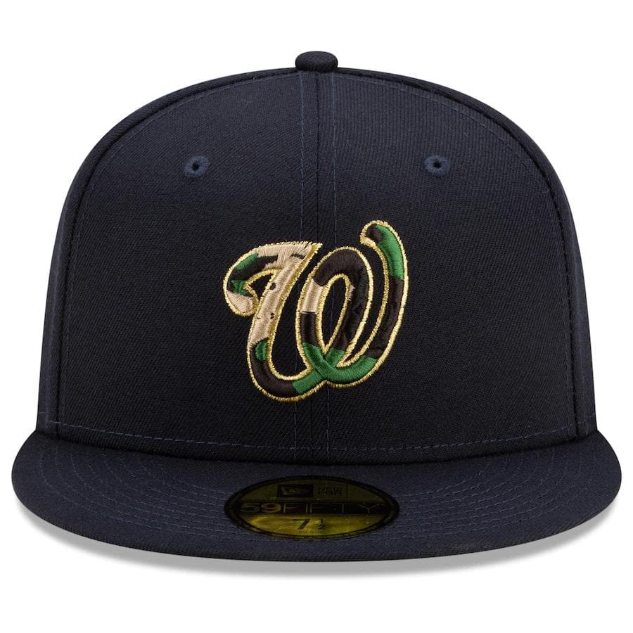 New Era Washington Nationals Pop Camo Undervisor 59FIFTY Fitted Hat