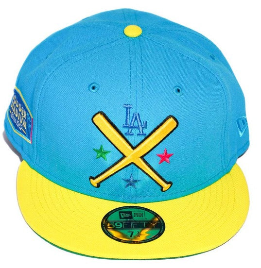 New Era Los Angeles Dodgers “Jaras” Sky Blue Dodger Stadium 59FIFTY Fitted Hat