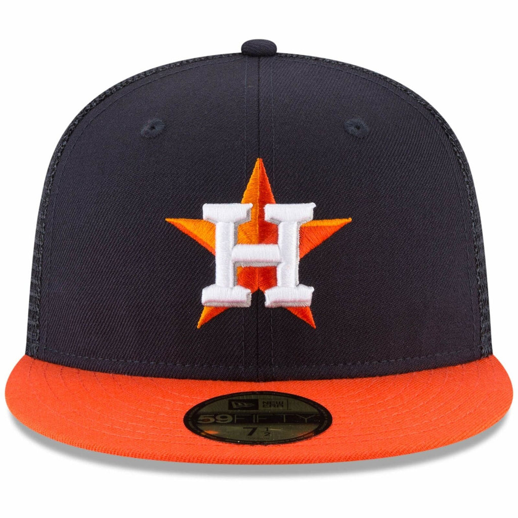 New Era Houston Astros On-Field Replica Mesh Back 59FIFTY Fitted Hat