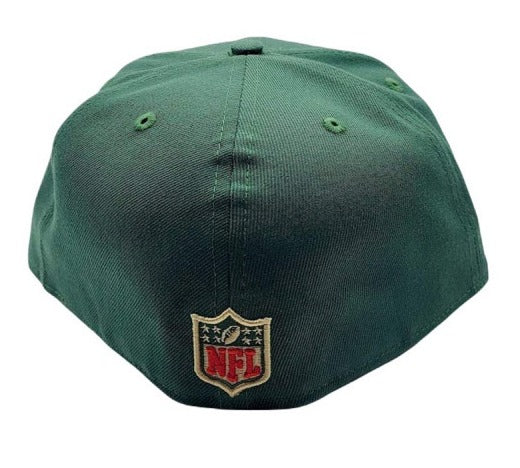 New Era Minnesota Vikings Green 1993 Pro Bowl Red Undervisor 59FIFTY Fitted Hat