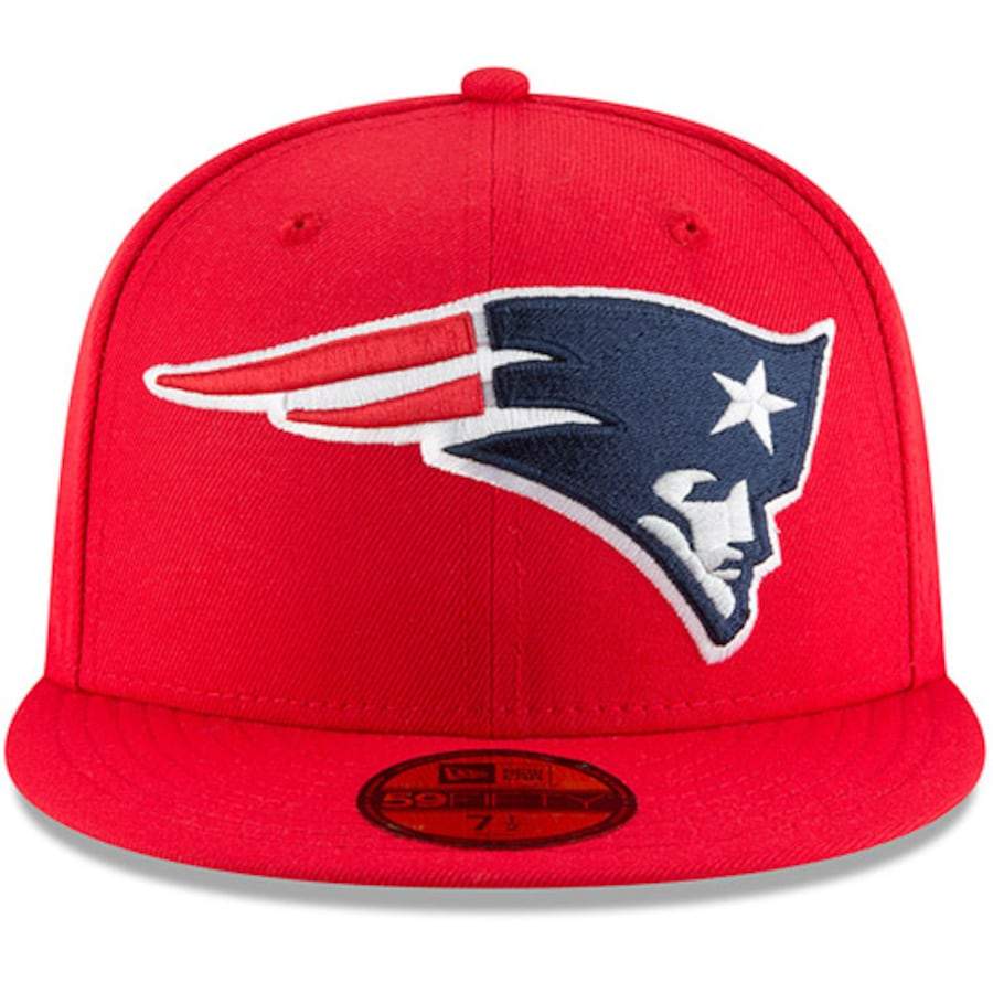 New Era New England Patriots Red 2021 59FIFTY Fitted Hat