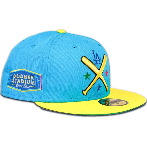 New Era Los Angeles Dodgers “Jaras” Sky Blue Dodger Stadium 59FIFTY Fitted Hat