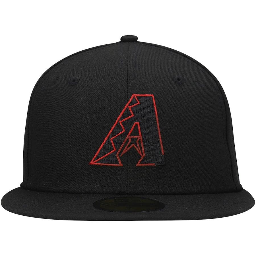New Era Arizona Diamondbacks Black Color Dupe 59FIFTY Fitted Hat