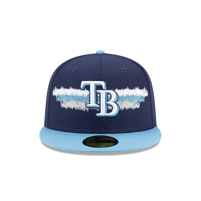New Era Tampa Bay Rays Scribble 59FIFTY Fitted Hat