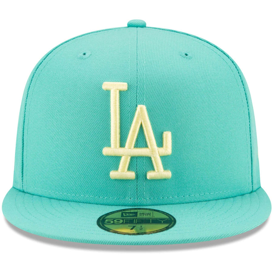 New Era Los Angeles Dodgers Mint Green 59Fifty Fitted Hat