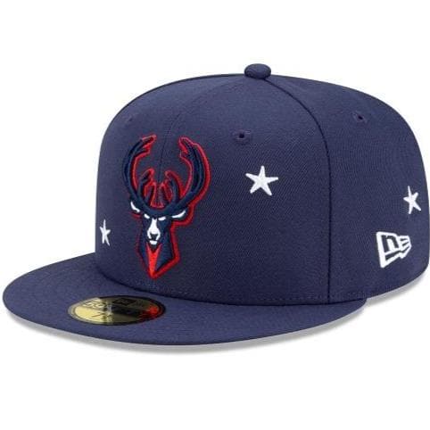New Era Milwaukee Bucks Americana 2021 59FIFTY Fitted Hat