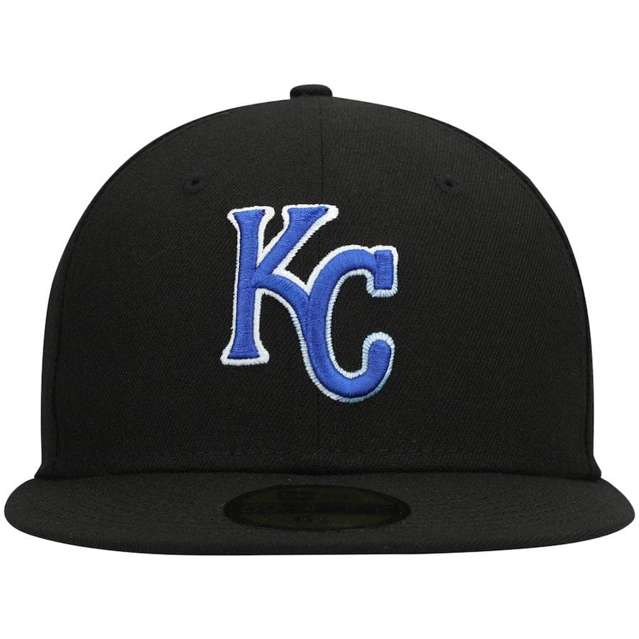 New Era Kansas City Royals Black Color Dupe 59FIFTY Fitted Hat