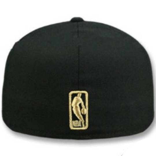 New Era LA Lakers Gold Badge 59Fifty Fitted Hat